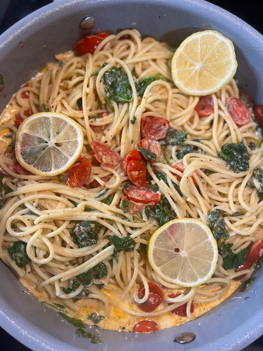 Creamy Lemon Spaghetti