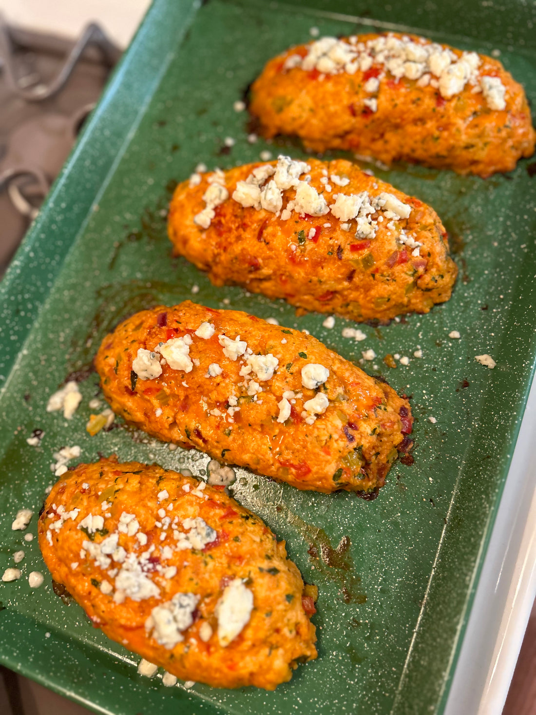 Buffalo Chicken Meatloaf