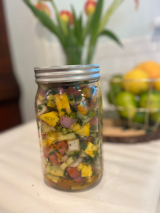 Mango Cucumber Salsa