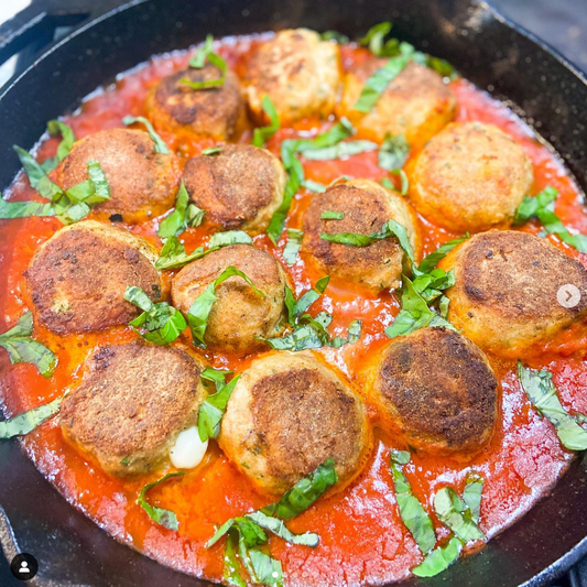 Chicken Parm Meatballs