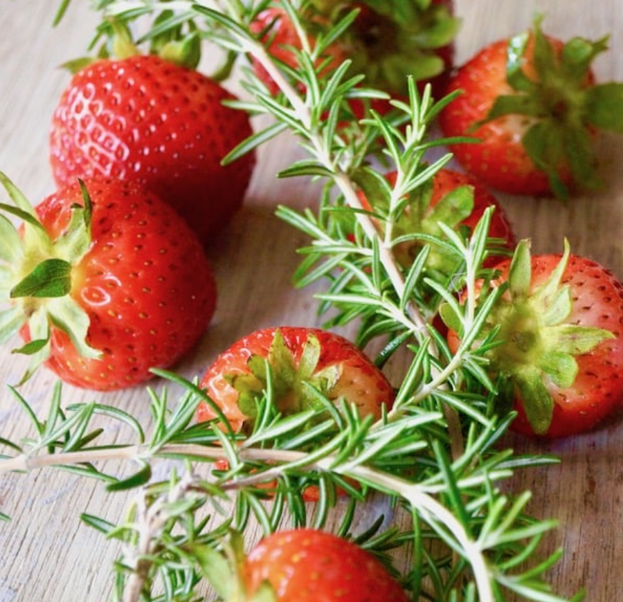 Strawberry Rosemary Syrup